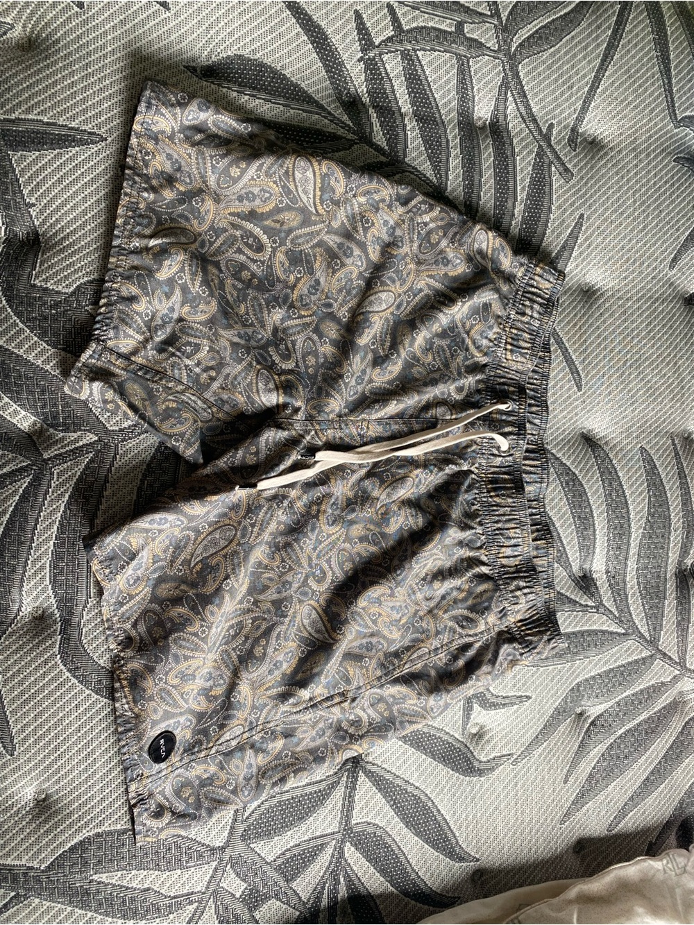 Mens Rvca Paisley Shorts